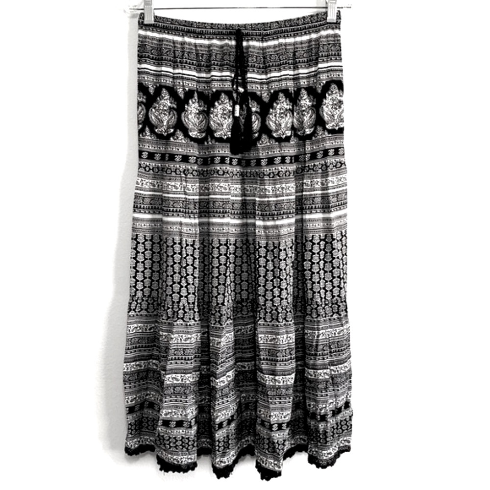 db established 1962 Boho Maxi Skirt